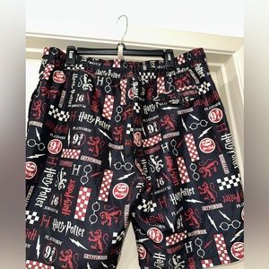 Men's Harry Potter Swim Trunks Size XL Gryffindor Pattern